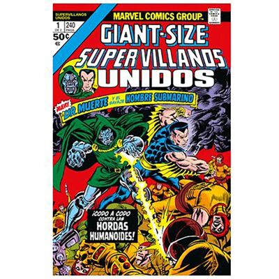 Panini Bande Dessinée Tpb Supervillanos Unidos 01 De 02 Multicolor One Size unisex - Publicité Panini Bande Dessinée Tpb Supervillanos Unidos 01 De 02 Multicolor One Size unisex - Publicité