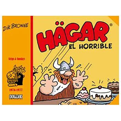 Tebeos Dolmen Editorial Bande Dessinée Hagar El Horrible 1976-1977 Multicolor One Size unisex - Publicité Tebeos Dolmen Editorial Bande Dessinée Hagar El Horrible 1976-1977 Multicolor One Size unisex - Publicité
