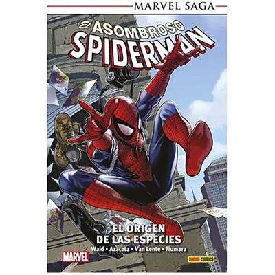 Panini Bande Dessinée Marvel Saga Tpb El Asombroso Spiderman 30 El Origen De Las Especies Multicolor One Size unisex - Publicité Panini Bande Dessinée Marvel Saga Tpb El Asombroso Spiderman 30 El Origen De Las Especies Multicolor One Size unisex - Publicité
