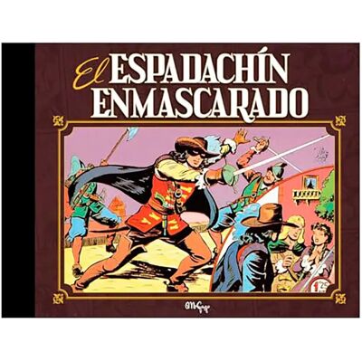 Tebeos Dolmen Editorial Bande Dessinée Espadachín Enmascarado 01 Multicolor One Size unisex - Publicité Tebeos Dolmen Editorial Bande Dessinée Espadachín Enmascarado 01 Multicolor One Size unisex - Publicité