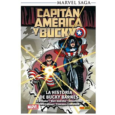 Panini Bande Dessinée Marvel Saga Tpb: Capitán América Y Bucky La Historia De Bucky Barnes Multicolor One Size unisex - Publicité Panini Bande Dessinée Marvel Saga Tpb: Capitán América Y Bucky La Historia De Bucky Barnes Multicolor One Size unisex - Publicité