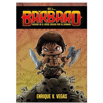 Tebeos Dolmen Editorial Bande Dessinée El Bárbaro Multicolor One Size unisex - Publicité Tebeos Dolmen Editorial Bande Dessinée El Bárbaro Multicolor One Size unisex - Publicité