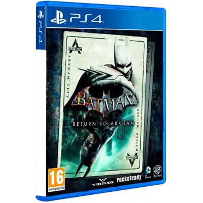 Playstation Games Ps4 Batman: Return To Arkhan Hd Collection Multicolor PAL unisex - Publicité Playstation Games Ps4 Batman: Return To Arkhan Hd Collection Multicolor PAL unisex - Publicité