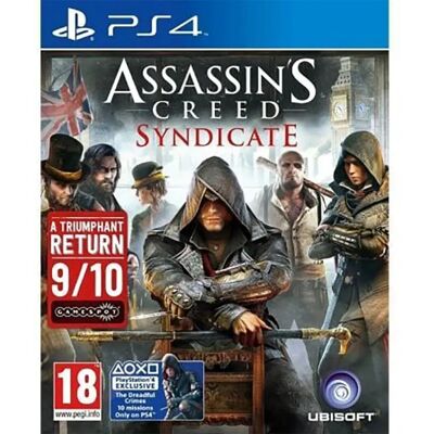 Playstation Games Ps4 Assassin´s Creed Syndicate Black PAL unisex - Publicité Playstation Games Ps4 Assassin´s Creed Syndicate Black PAL unisex - Publicité
