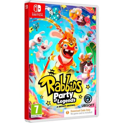 Nintendo Games Rabbids Party Of Legends Code In Box Multicolor One Size unisex - Publicité Nintendo Games Rabbids Party Of Legends Code In Box Multicolor One Size unisex - Publicité