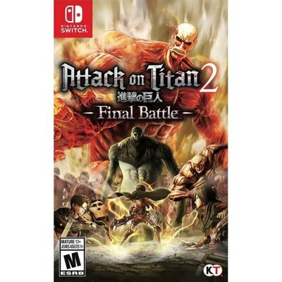 Nintendo Games Switch Attack On Titan 2 Final Battle - Import Multicolor PAL unisex - Publicité Nintendo Games Switch Attack On Titan 2 Final Battle - Import Multicolor PAL unisex - Publicité