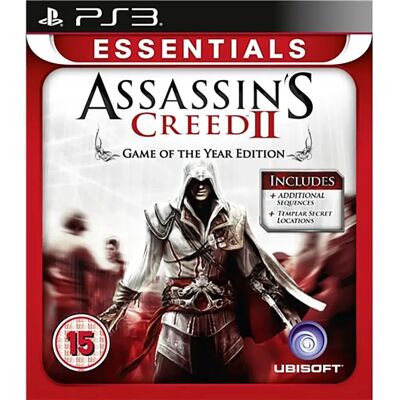Playstation Games Ps3 Assassin´s Creed 2 Game Of The Year Essentials Multicolor PAL unisex - Publicité Playstation Games Ps3 Assassin´s Creed 2 Game Of The Year Essentials Multicolor PAL unisex - Publicité
