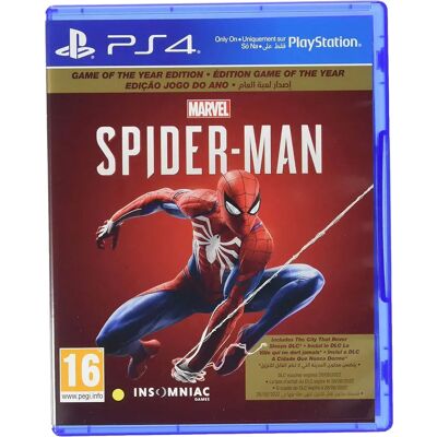 Playstation Games Ps4 Spider-man Game Of The Year (uk/arabic) Multicolor PAL unisex - Publicité Playstation Games Ps4 Spider-man Game Of The Year (uk/arabic) Multicolor PAL unisex - Publicité