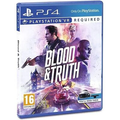 Playstation Games Ps4 Blood & Truth Vr Multicolor PAL unisex - Publicité Playstation Games Ps4 Blood & Truth Vr Multicolor PAL unisex - Publicité