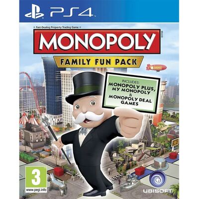 Playstation Games Ps4 Monopoly Family Fun Pack Multicolor PAL unisex - Publicité Playstation Games Ps4 Monopoly Family Fun Pack Multicolor PAL unisex - Publicité