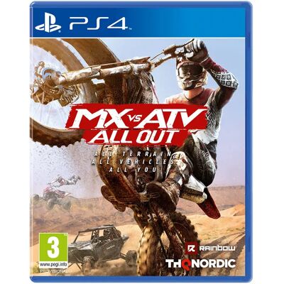 Playstation Games Ps4 Mx Vs Atv All Out Multicolor PAL unisex - Publicité Playstation Games Ps4 Mx Vs Atv All Out Multicolor PAL unisex - Publicité