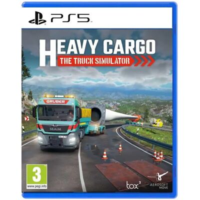 Playstation Games Ps5 Heavy Cargo Simulator Multicolor PAL unisex - Publicité Playstation Games Ps5 Heavy Cargo Simulator Multicolor PAL unisex - Publicité