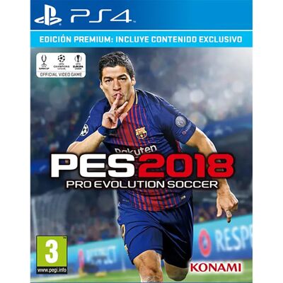 Playstation Games Ps4 Pro Evolution Soccer 2018 Premium Edition Multicolour PAL unisex - Publicité Playstation Games Ps4 Pro Evolution Soccer 2018 Premium Edition Multicolour PAL unisex - Publicité