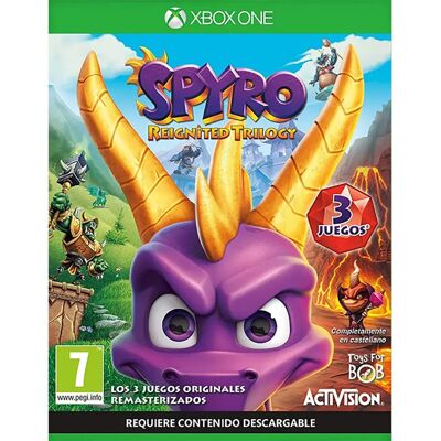 Xbox Games One Spyro Reignited Trilogy Multicolour PAL unisex - Publicité Xbox Games One Spyro Reignited Trilogy Multicolour PAL unisex - Publicité