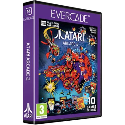 Evercade Jeu De Console Rétro Atari Arcade 2 Multicolour Europe PAL unisex - Publicité Evercade Jeu De Console Rétro Atari Arcade 2 Multicolour Europe PAL unisex - Publicité