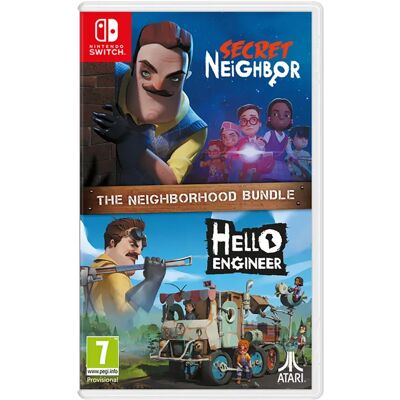 Nintendo Games Switch Secret Neighbor + Hello Engineer – The Neighborhood Bundle Multicolor PAL unisex - Publicité Nintendo Games Switch Secret Neighbor + Hello Engineer – The Neighborhood Bundle Multicolor PAL unisex - Publicité