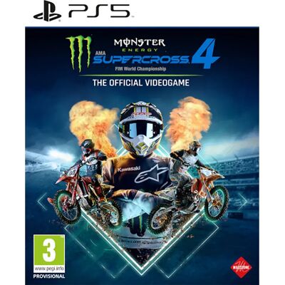 Playstation Games Ps5 Monster Energy Supercross The Official Videogame 4 Multicolor One Size unisex - Publicité Playstation Games Ps5 Monster Energy Supercross The Official Videogame 4 Multicolor One Size unisex - Publicité