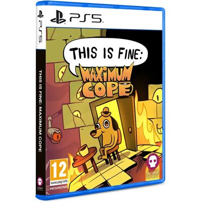 Playstation Games Ps5 This Is Fine: Maximum Cope One Size unisex - Publicité Playstation Games Ps5 This Is Fine: Maximum Cope One Size unisex - Publicité