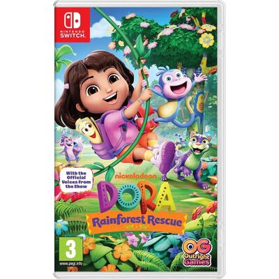 Nintendo Games Switch Dora: Rainforest Rescue Multicolor PAL unisex - Publicité Nintendo Games Switch Dora: Rainforest Rescue Multicolor PAL unisex - Publicité