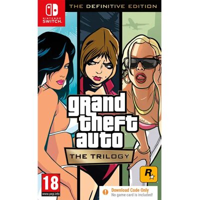 Nintendo Games Switch Grand Theft Auto: The Trilogy (code In A Box)-switch Multicolor PAL unisex - Publicité Nintendo Games Switch Grand Theft Auto: The Trilogy (code In A Box)-switch Multicolor PAL unisex - Publicité