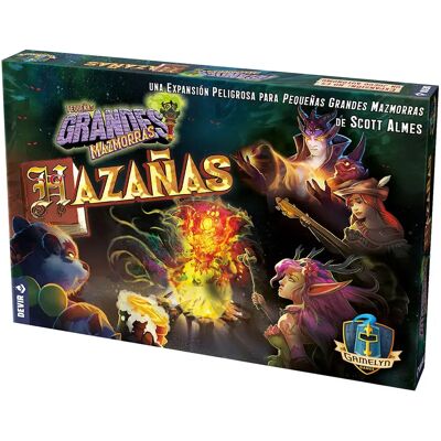 Devir Jeu De Société Pequeñas Grandes Mazmorras Hazañas Multicolour One Size unisex - Publicité Devir Jeu De Société Pequeñas Grandes Mazmorras Hazañas Multicolour One Size unisex - Publicité