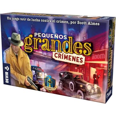 Devir Jeu De Société Pequeños Grandes Crimenes Multicolour One Size unisex - Publicité Devir Jeu De Société Pequeños Grandes Crimenes Multicolour One Size unisex - Publicité
