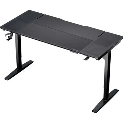 ThunderX3 Modèle LAB-X Bureau de gaming/bureau réglable - Noir - Publicité ThunderX3 Modèle LAB-X Bureau de gaming/bureau réglable - Noir - Publicité