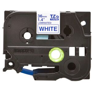 Brother étiquette Thermique Tze263 White / Blue One Size unisex - Publicité Brother étiquette Thermique Tze263 White / Blue One Size unisex - Publicité