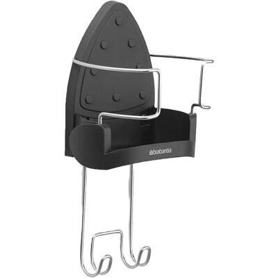 Brabantia Détenteur Fer 385742 Black / Cromado One Size unisex - Publicité Brabantia Détenteur Fer 385742 Black / Cromado One Size unisex - Publicité