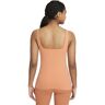 Nike Yoga Luxe Shelf Sleeveless T-shirt Orange M Femme