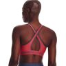 Under Armour Crossback Sports Top Medium Support Orange XS Femme