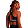 Under Armour Crossback Print Sports Bra Medium Support Noir S Femme