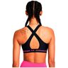 Under Armour Crossback Sports Bra Medium Support Rose L Femme