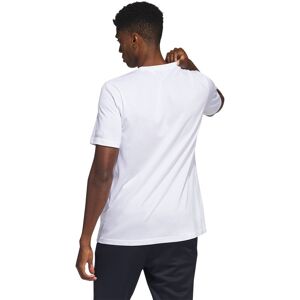 Adidas Str Logo Short Sleeve T-shirt Blanc M Homme - Publicité