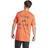 Adidas Tr Cat G Short Sleeve T-shirt Orange 2XL Homme