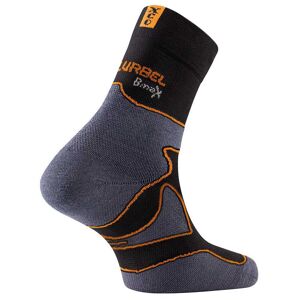Lurbel Skate Pro Five Half Socks Orange,Noir,Gris EU 39-42 Homme