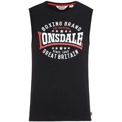 Lonsdale T-shirt Sans Manches St.agnes Black 2XL - Publicité Lonsdale T-shirt Sans Manches St.agnes Black 2XL - Publicité