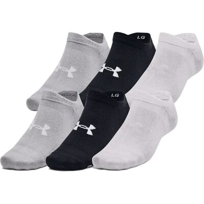 Under Armour Chaussettes Invisibles Essential 6 Paires Black / Black / Halo Gray EU 31 1/2-36 1/2 - Publicité Under Armour Chaussettes Invisibles Essential 6 Paires Black / Black / Halo Gray EU 31 1/2-36 1/2 - Publicité