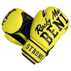 Benlee Chunky B Artificial Leather Boxing Gloves Jaune 14 oz - Publicité