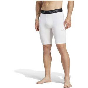 adidas Techfit Blanc Homme Short de Compression - Publicité adidas Techfit Blanc Homme Short de Compression - Publicité