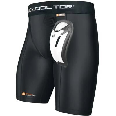 Shock Doctor Protège-aine Core Compression Bioflex Black 2XL - Publicité Shock Doctor Protège-aine Core Compression Bioflex Black 2XL - Publicité
