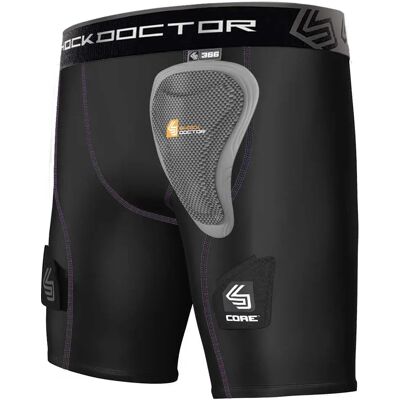 Shock Doctor Compression Du Noyau De Hockey Black XL - Publicité Shock Doctor Compression Du Noyau De Hockey Black XL - Publicité