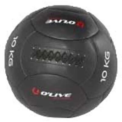 Balle Fonctionnelle O'live 10kg - Stabilisation, Absorption, Cross Training - Publicité Balle Fonctionnelle O'live 10kg - Stabilisation, Absorption, Cross Training - Publicité