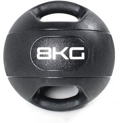 Olive Ballon Médicinal Dual Grip 8kg Black 8 kg - Publicité Olive Ballon Médicinal Dual Grip 8kg Black 8 kg - Publicité