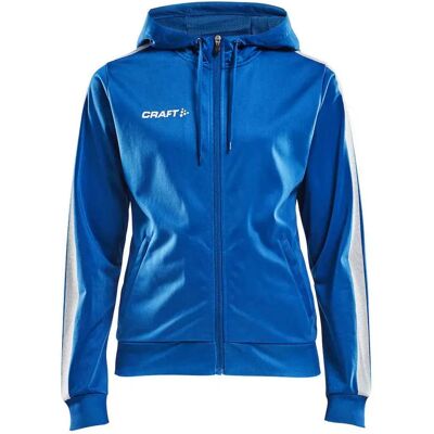 Veste à capuche bleue pour femme - Vêtements de sport - Publicité Veste à capuche bleue pour femme - Vêtements de sport - Publicité