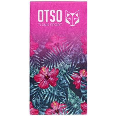 Otso Serviette En Microfibre Tropical One Size - Publicité Otso Serviette En Microfibre Tropical One Size - Publicité