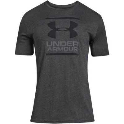 Under Armour T-shirt à Manches Courtes Gl Foundation Grey / Charcoal Medium Heather L - Publicité Under Armour T-shirt à Manches Courtes Gl Foundation Grey / Charcoal Medium Heather L - Publicité