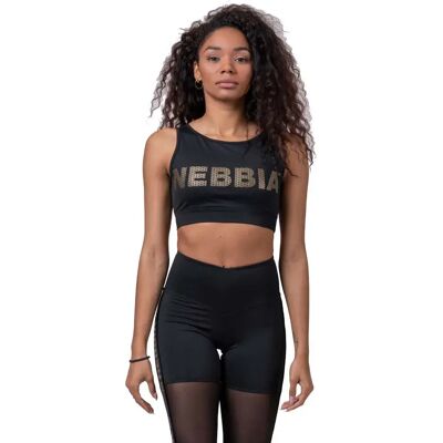Nebbia Soutien-gorge De Sport Intense Gold Mesh Black M - Publicité Nebbia Soutien-gorge De Sport Intense Gold Mesh Black M - Publicité