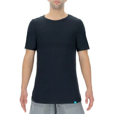 Uyn T-shirt à Manches Courtes Natural Training Blackboard L - Publicité Uyn T-shirt à Manches Courtes Natural Training Blackboard L - Publicité