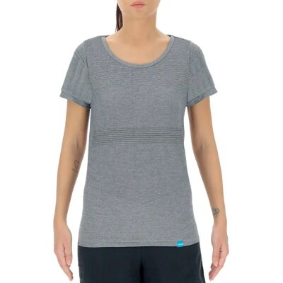 Uyn T-shirt à Manches Courtes Natural Training Grey Melange S - Publicité Uyn T-shirt à Manches Courtes Natural Training Grey Melange S - Publicité